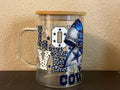 Dallas Cowboy UVDTF Cup GLASS MUG 17oz